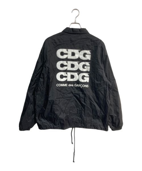 GOOD DESIGN SHOP COMME des GARCONS（グッドデザインショップ コムデギャルソン）GOOD DESIGN SHOP COMME des GARCONS (グッドデザインショップ コムデギャルソン) コーチジャケット　IS-J002 ブラック サイズ:Lの古着・服飾アイテム