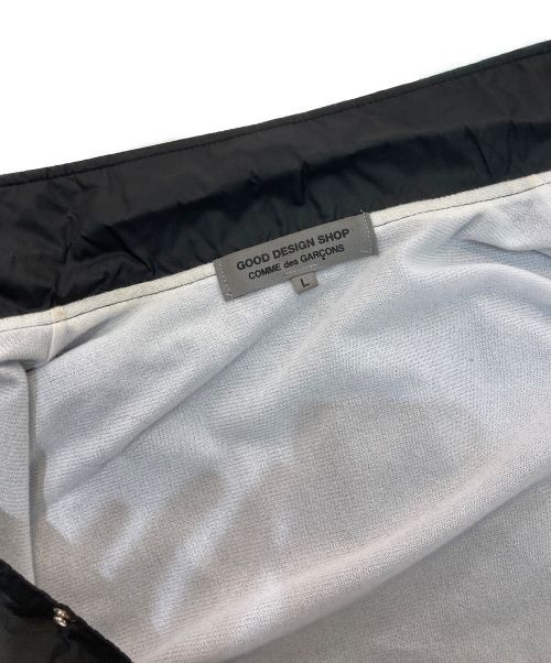 GOOD DESIGN SHOP COMME des GARCONS（グッドデザインショップ コムデギャルソン）GOOD DESIGN SHOP COMME des GARCONS (グッドデザインショップ コムデギャルソン) コーチジャケット　IS-J002 ブラック サイズ:Lの古着・服飾アイテム