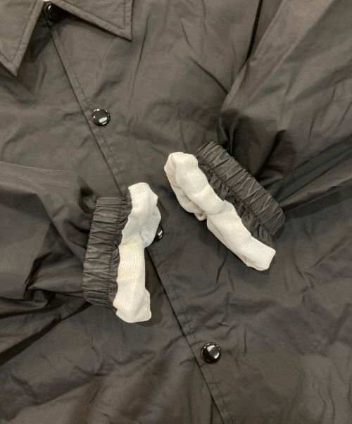 GOOD DESIGN SHOP COMME des GARCONS（グッドデザインショップ コムデギャルソン）GOOD DESIGN SHOP COMME des GARCONS (グッドデザインショップ コムデギャルソン) コーチジャケット　IS-J002 ブラック サイズ:Lの古着・服飾アイテム