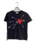 RED VALENTINO（レッドヴァレンティノ）の古着「Tシャツ　SR3MG02A4F0」｜ブラック