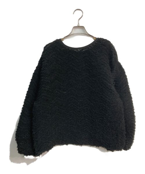 Loungedress（ラウンジドレス）Loungedress (ラウンジドレス) フェザーブラウス　LDZ10A2104A0001 ブラック サイズ:Freeの古着・服飾アイテム