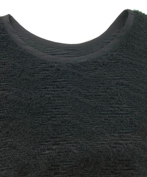 Loungedress（ラウンジドレス）Loungedress (ラウンジドレス) フェザーブラウス　LDZ10A2104A0001 ブラック サイズ:Freeの古着・服飾アイテム