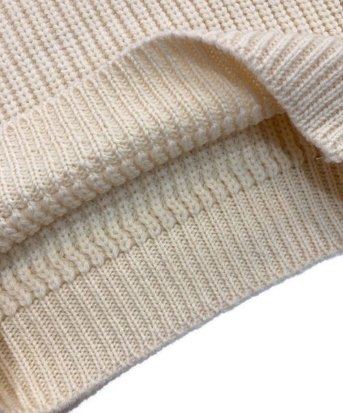 BROOKS BROTHERS（ブルックスブラザーズ）BROOKS BROTHERS (ブルックスブラザーズ) ブリティッシュウールラグランスリーブクルーネックセーター　100189928 ベージュ サイズ:Mの古着・服飾アイテム