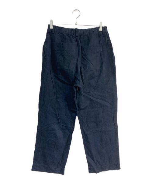 la favola（ラ ファーヴォラ）la favola (ラ ファーヴォラ) LINEN EAZY PANTS　	23SS　P18-23102 ネイビー サイズ:2の古着・服飾アイテム