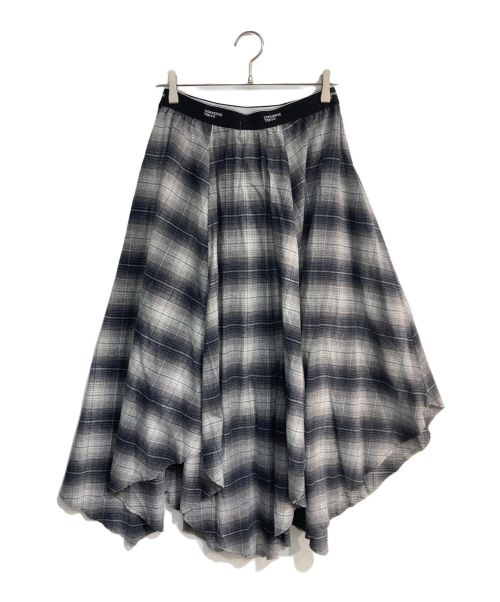 PENDLETON（ペンドルトン）PENDLETON (ペンドルトン) CONVERSE TOKYO (コンバーストウキョウ) STAR★ CUT FLANNEL CHECKED SKIRT　A2849FS430 グレー サイズ:Freeの古着・服飾アイテム