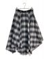 PENDLETON (ペンドルトン) CONVERSE TOKYO (コンバーストウキョウ) STAR★ CUT FLANNEL CHECKED SKIRT　A2849FS430 グレー サイズ:Free：7000円