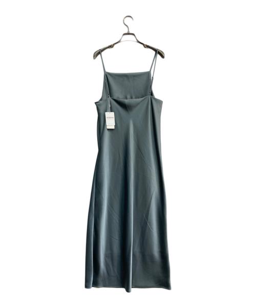 green label relaxing（グリーンレーベルリラクシング）green label relaxing (グリーンレーベルリラクシング) サテン キャミソール ワンピース　3626-659-3254 ベージュ サイズ:Free 未使用品の古着・服飾アイテム