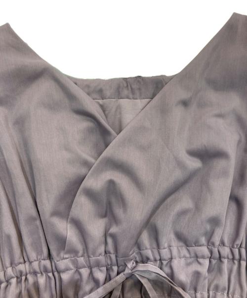 HER LIP TO（ハーリップトゥ）HER LIP TO (ハーリップトゥ) Riviera Double Bow Dress　1232305118 パープル サイズ:Mの古着・服飾アイテム