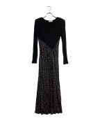 RODEBJERロデビエ）の古着「ドッキングワンピース」｜ブラック