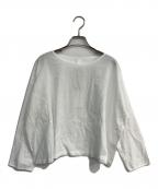 yoliヨリ）の古着「Simple wide blouse　YL-TP15-23AW」｜ホワイト
