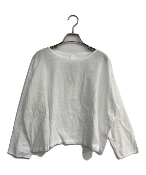 yoli（ヨリ）yoli (ヨリ) Simple wide blouse　YL-TP15-23AW ホワイト サイズ:Freeの古着・服飾アイテム