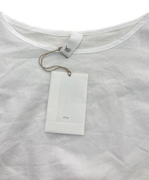 yoli（ヨリ）yoli (ヨリ) Simple wide blouse　YL-TP15-23AW ホワイト サイズ:Freeの古着・服飾アイテム