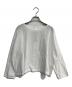 yoli（ヨリ）の古着「Simple wide blouse　YL-TP15-23AW」｜ホワイト