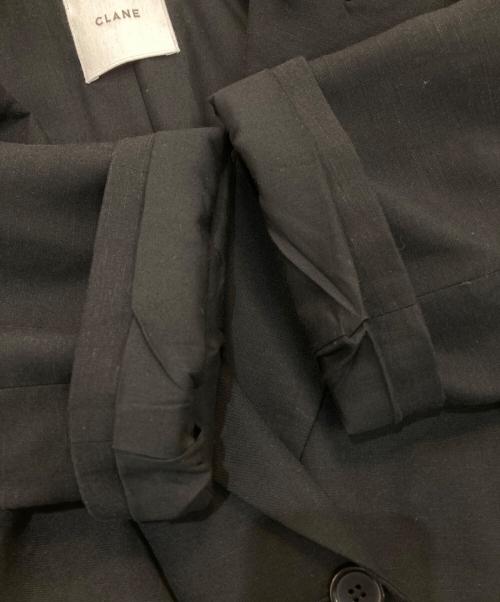 CLANE（クラネ）CLANE (クラネ) CROPPED TAILORED JACKET　16103-0472 ブラック サイズ:1の古着・服飾アイテム