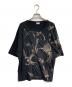 DRIES VAN NOTEN（ドリスヴァンノッテン）の古着「Embroidery Big T-Shirt」｜ブラック