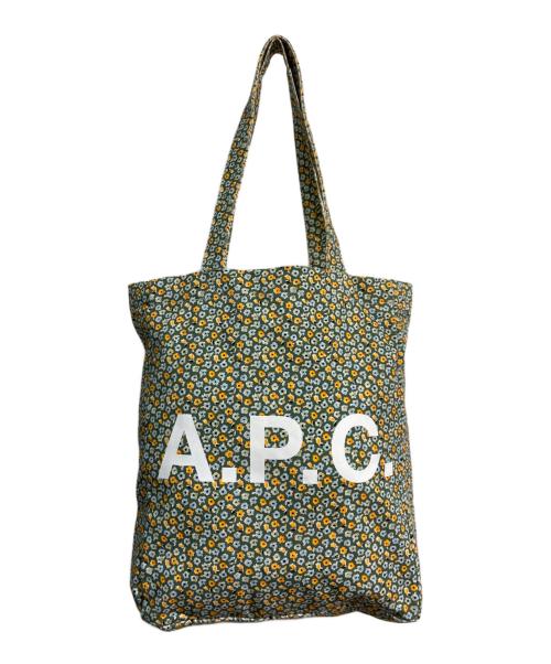 A.P.C.（アーペーセー）A.P.C. (アーペーセー) トートバッグ グリーンの古着・服飾アイテム