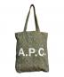 A.P.C.（アーペーセー）の古着「トートバッグ」｜グリーン