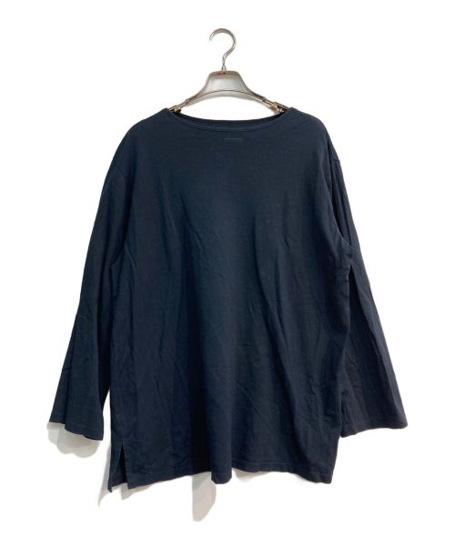 MAATEE&SONS（マーティーアンドサンズ）MAATEE&SONS (マーティーアンドサンズ) 和紙 BOAT LONG SLEEVE ネイビー サイズ:3の古着・服飾アイテム