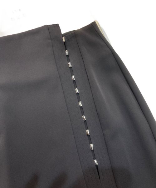 Snidel（スナイデル）Snidel (スナイデル) メタルビットスリットタイトスカート　SWFS222098 ブラウンの古着・服飾アイテム