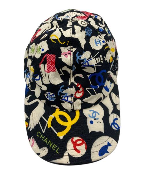 CHANEL（シャネル）CHANEL (シャネル) アニマルロゴキャップ マルチカラー サイズ:-の古着・服飾アイテム