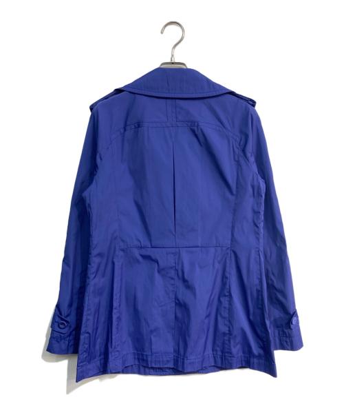 Max Mara WEEK END LINE（マックスマーラ ウイークエンドライン）Max Mara WEEK END LINE (マックスマーラ ウイークエンドライン) トレンチコート　50210647070 ブルー サイズ:42の古着・服飾アイテム