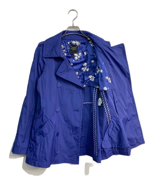 Max Mara WEEK END LINE（マックスマーラ ウイークエンドライン）Max Mara WEEK END LINE (マックスマーラ ウイークエンドライン) トレンチコート　50210647070 ブルー サイズ:42の古着・服飾アイテム