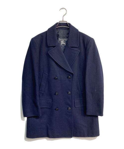 Burberry's（バーバリー）Burberry's (バーバリーズ) Pコート ネイビー サイズ:LARGEの古着・服飾アイテム