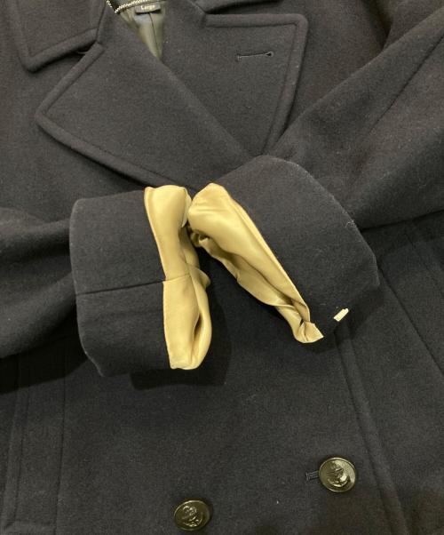 Burberry's（バーバリー）Burberry's (バーバリーズ) Pコート ネイビー サイズ:LARGEの古着・服飾アイテム