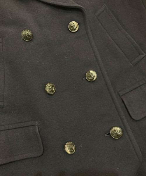 Burberry's（バーバリー）Burberry's (バーバリーズ) Pコート ネイビー サイズ:LARGEの古着・服飾アイテム