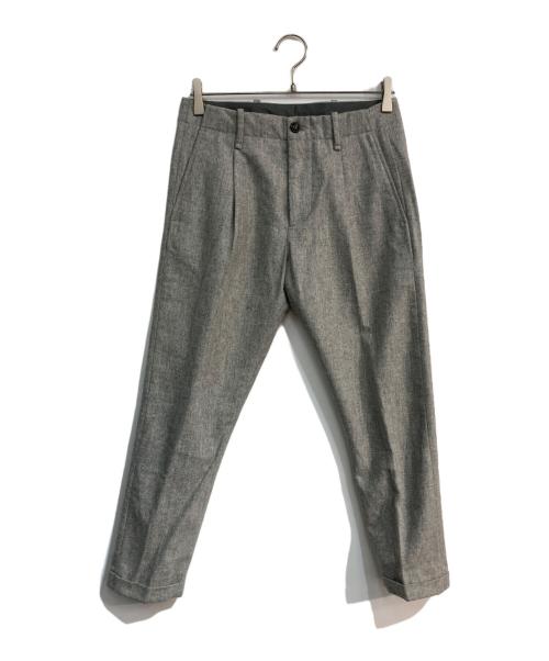 MONCLER（モンクレール）MONCLER (モンクレール) ウールパンツ　A20911182300 グレー サイズ:44の古着・服飾アイテム