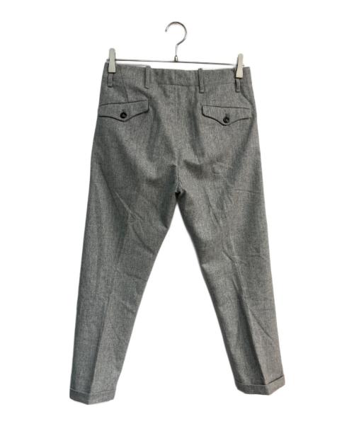 MONCLER（モンクレール）MONCLER (モンクレール) ウールパンツ　A20911182300 グレー サイズ:44の古着・服飾アイテム