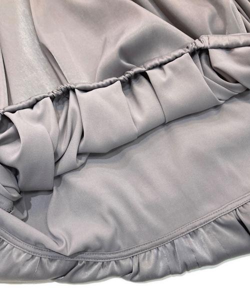 L'AUBE BLANC（ローブ ブラン）L'AUBE BLANC (ローブブラン) Balloon cape Blouse　24SP-12 グレー サイズ:Freeの古着・服飾アイテム