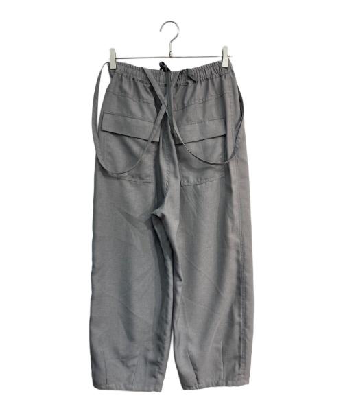 manon（マノン）MANON (マノン) SUSPENDER BALLOON PANTS　MNN-PT-121 グレーの古着・服飾アイテム
