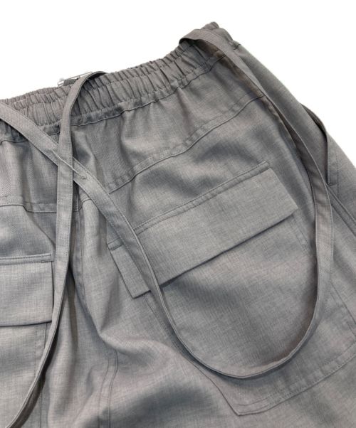 manon（マノン）MANON (マノン) SUSPENDER BALLOON PANTS　MNN-PT-121 グレーの古着・服飾アイテム