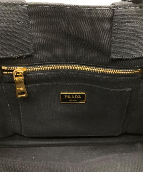 PRADA（プラダ）PRADA (プラダ) カナパトートバッグ ブラックの古着・服飾アイテム