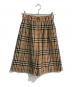 Burberry's（バーバリーズ）の古着「ノバチェックハーフパンツ」｜ブラウン