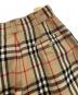 中古・古着 Burberry's (バーバリーズ) ノバチェックハーフパンツ ブラウン サイズ:9AR：5000円