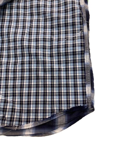 GIVENCHY（ジバンシィ）GIVENCHY (ジバンシィ) チェックシャツ 17S6008400 ネイビー×ホワイト サイズ:41の古着・服飾アイテム