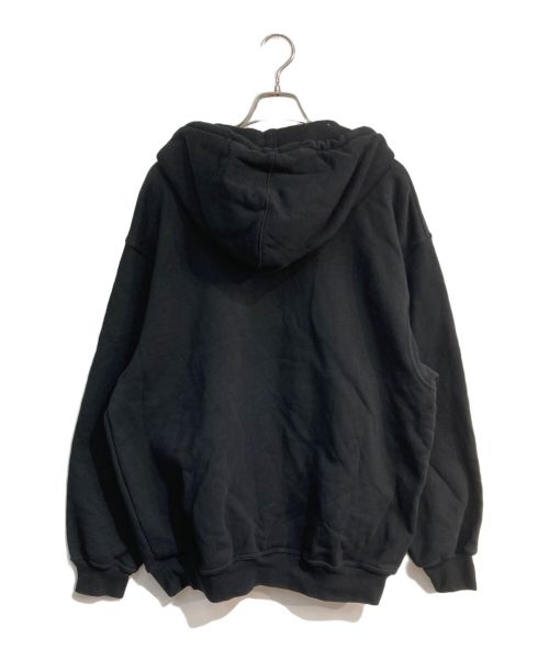 ADISH（アディッシュ）Adish (アディッシュ) Wared Lokiya Tassels Hoodie ブラック サイズ:Lの古着・服飾アイテム