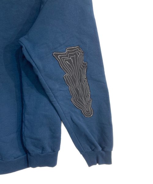 WHR（ダブルエイチアール）WHR (ダブルエイチアール) KELP ELBOW CREW ネイビー サイズ:03の古着・服飾アイテム