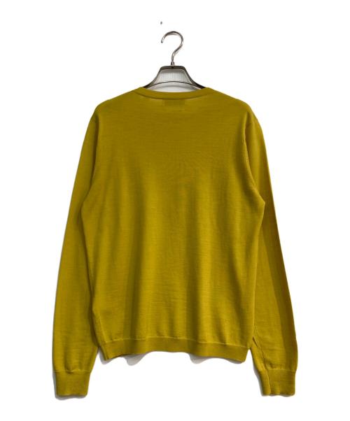 TOMORROW LAND tricot（トゥモローランド トリコ）TOMORROW LAND tricot (トゥモローランド トリコ) ハイゲージクルーネックニット イエロー サイズ:XSの古着・服飾アイテム
