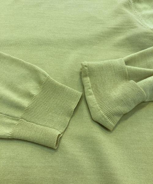 TOMORROW LAND tricot（トゥモローランド トリコ）TOMORROW LAND tricot (トゥモローランド トリコ) ハイゲージクルーネックニット イエロー サイズ:XSの古着・服飾アイテム