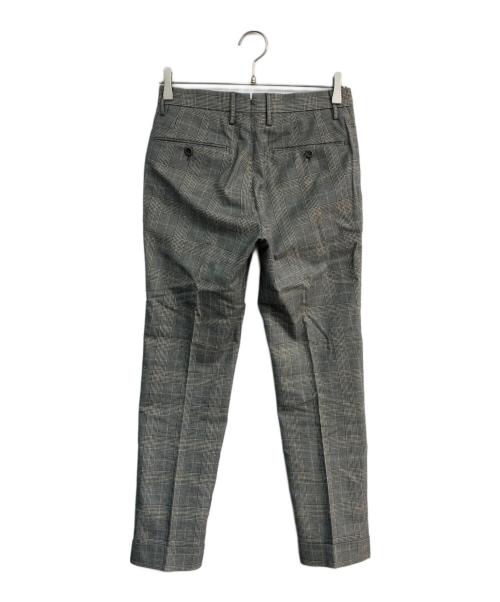 INCOTEX（インコテックス）INCOTEX (インコテックス) SLIM FITチェックスラックス グレー サイズ:42の古着・服飾アイテム