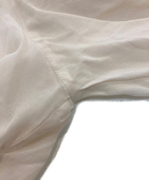 ANAYI（アナイ）ANAYI (アナイ) フリルブラウス　102127-13-030 ベージュ サイズ:38 未使用品の古着・服飾アイテム