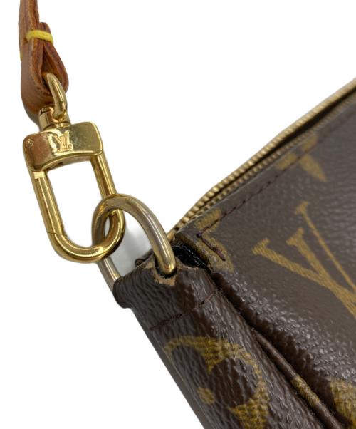 LOUIS VUITTON（ルイ ヴィトン）LOUIS VUITTON (ルイ ヴィトン) ポシェット・アクセソワール　M40712 ブラウンの古着・服飾アイテム
