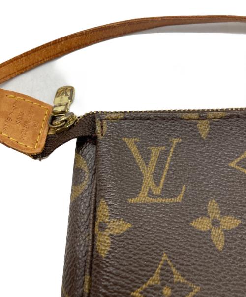 LOUIS VUITTON（ルイ ヴィトン）LOUIS VUITTON (ルイ ヴィトン) ポシェット・アクセソワール　M40712 ブラウンの古着・服飾アイテム