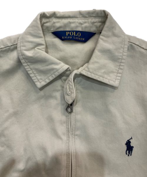 POLO RALPH LAUREN（ポロ・ラルフローレン）POLO RALPH LAUREN (ポロ・ラルフローレン) スイングトップ ベージュ サイズ:XSの古着・服飾アイテム
