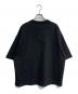 MAISON SPECIAL (メゾンスペシャル) ポンチプライムオーバークルーネックTシャツ　11221411302 ブラック サイズ:02：4000円