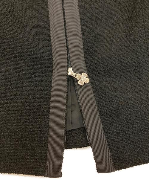 M'S GRACY（エムズグレイシー）M'S GRACY (エムズグレイシー) 襟付ジャケット　FS724517 ブラック サイズ:36の古着・服飾アイテム