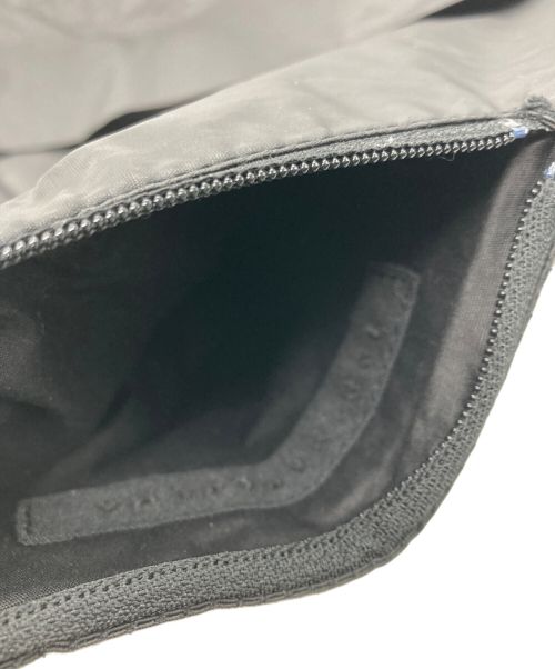 JUN NAKAYAMA（ジュンナカヤマ）JUN NAKAYAMA (ジュンナカヤマ) FRINGE BAG SCARF　22SS ブラックの古着・服飾アイテム